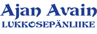 Ajan-Avain Oy logo sininen