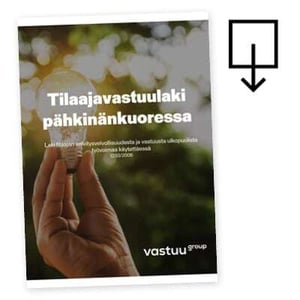 tilaajavastuulaki pähkinänkuoressa