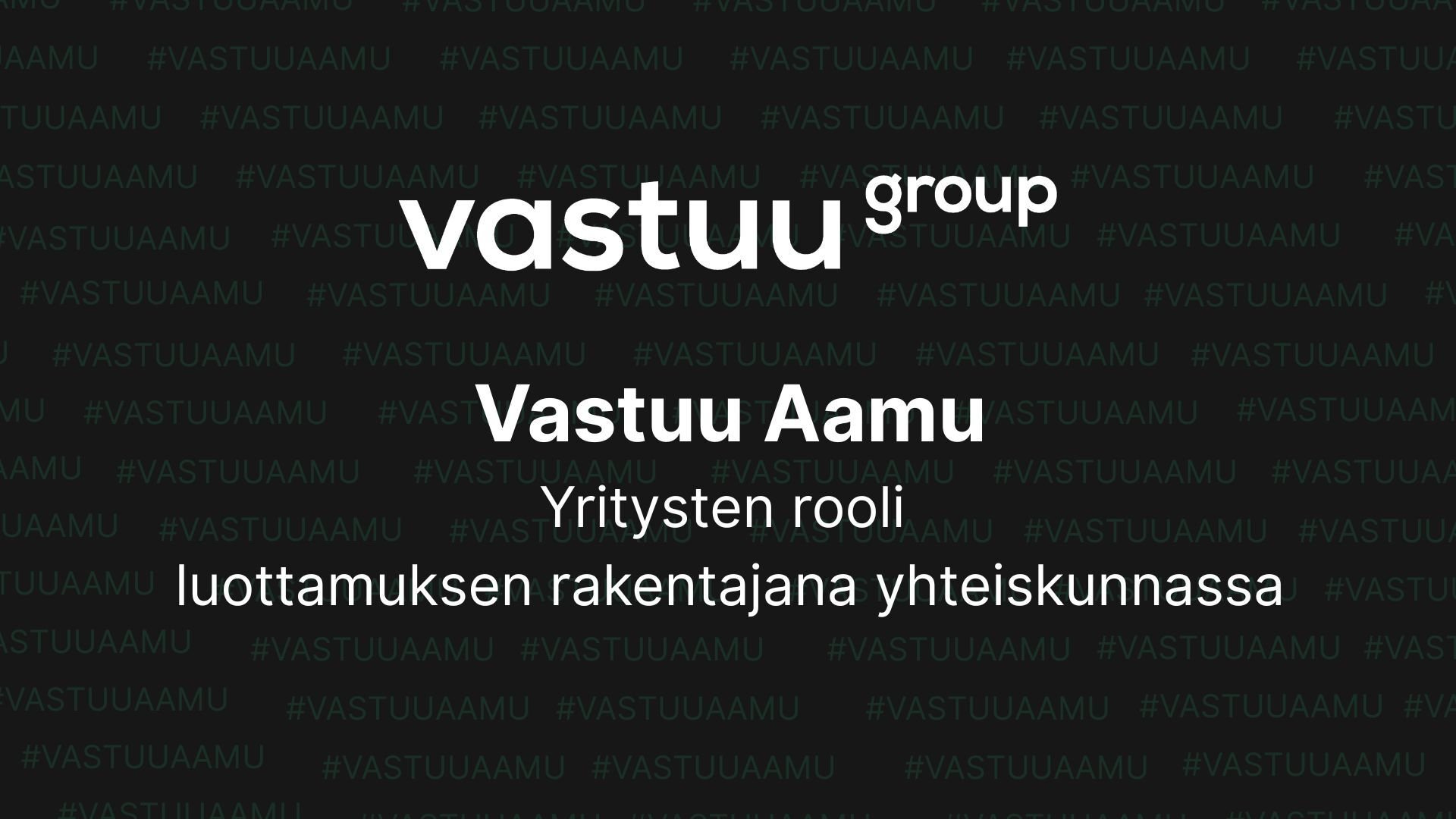 kesäkuu 2026 Vastuu aamu email header