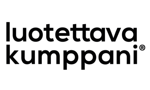 Luotettava Kumppani -logo