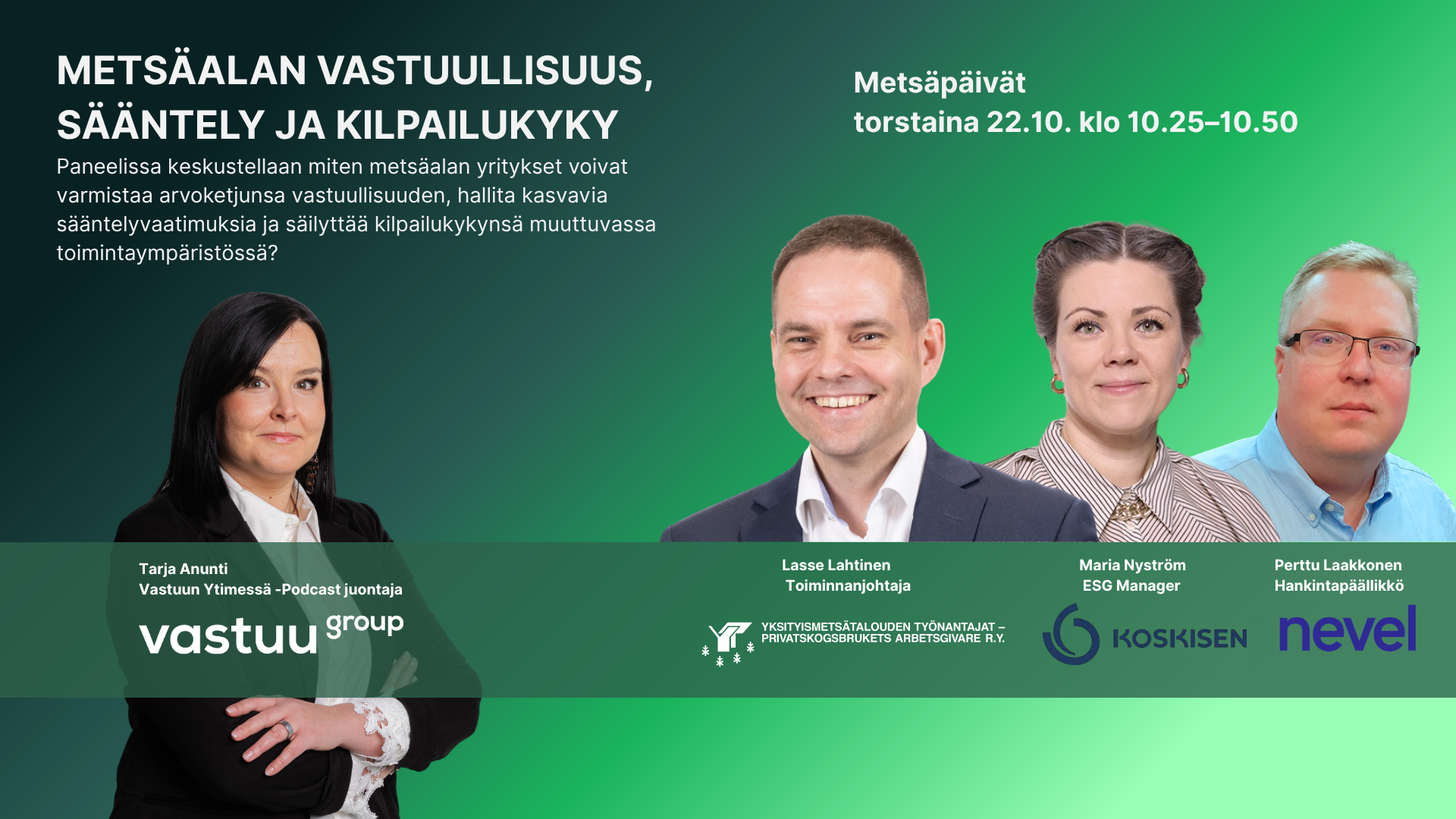 metsäpäivä 2026 paneeli