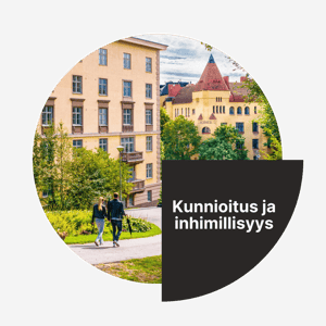 Kunnioitus ja inhimillisyys.