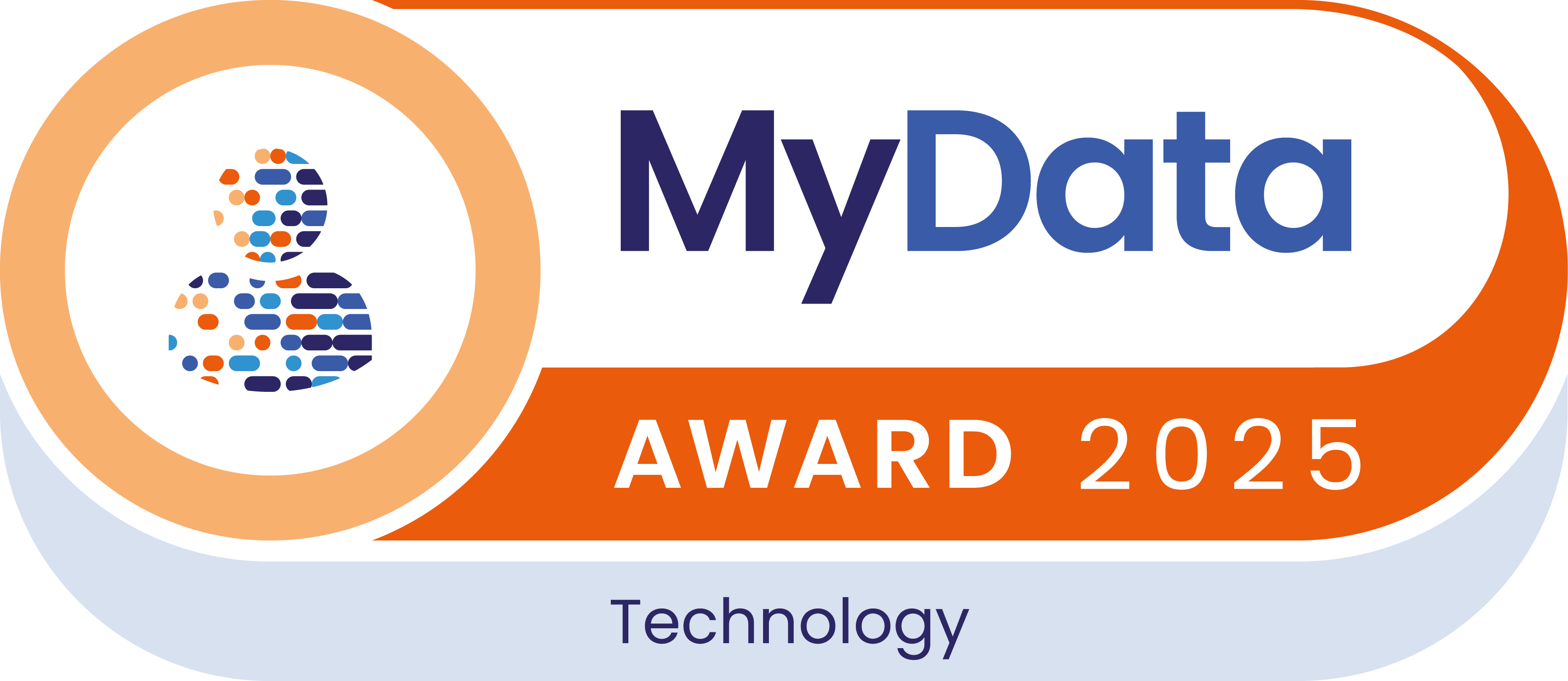 MyData Awards 2025 RGB Badge Technology Wide