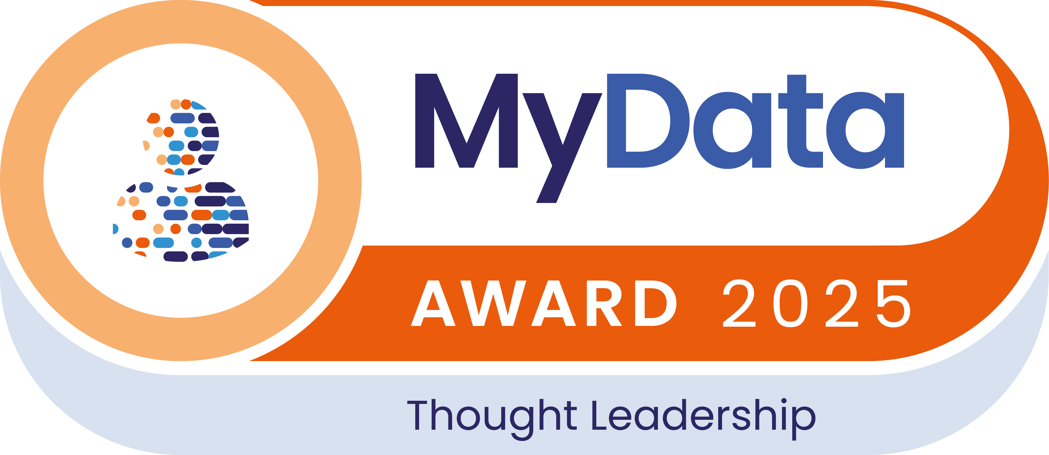 MyData Awards 2025 RGB Badge Thought Leadership Wide