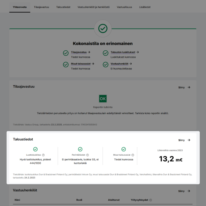 LK-mockup transaktionsinformation